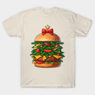 Christmas burger T-Shirt